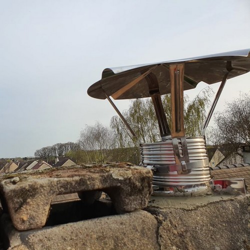 BFTraitement - tubage et chapeau de cheminée